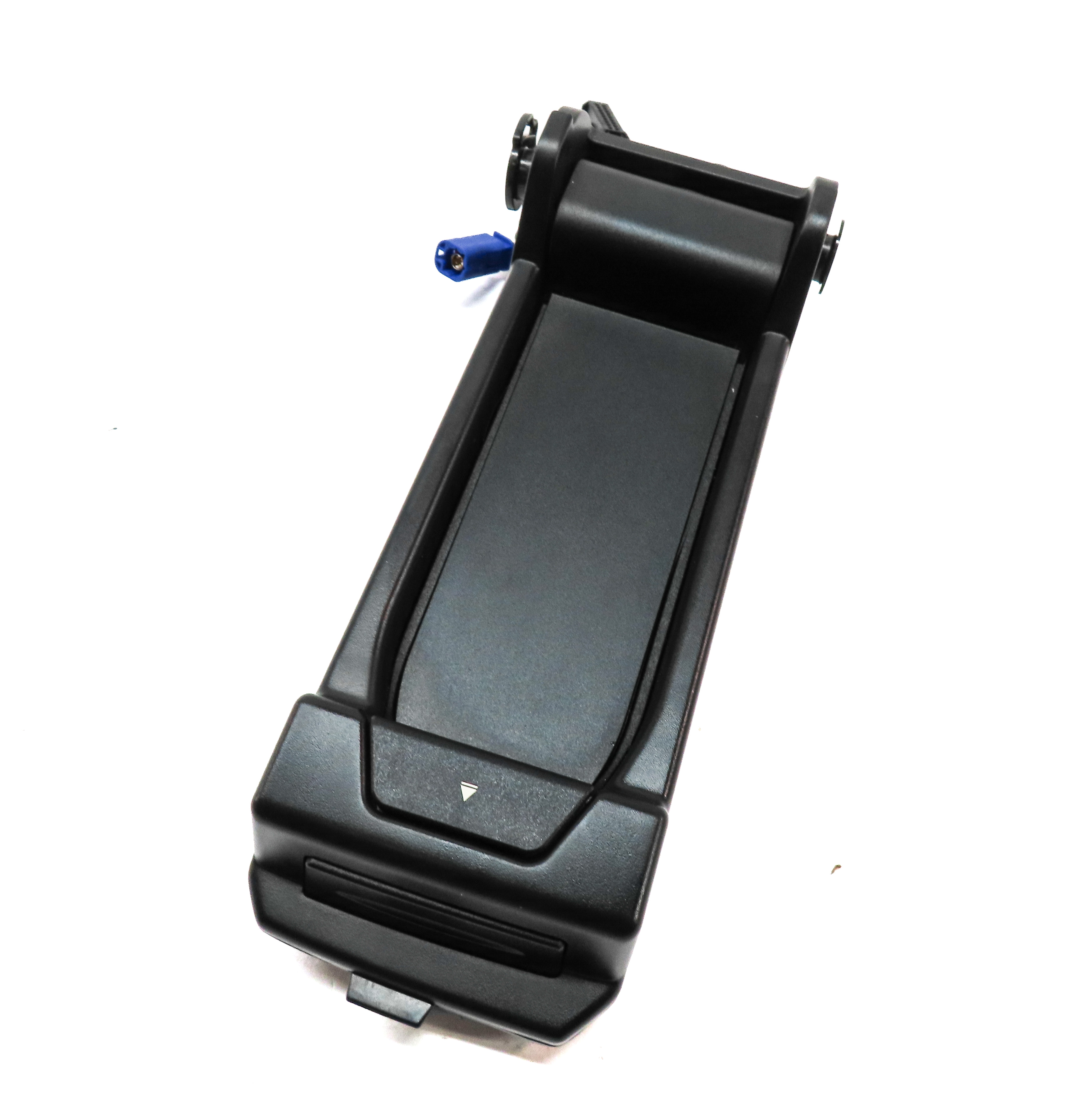 2014 BMW X3 (F25) FRONT CENTER CONSOLE CELL PHONE SNAP IN CRADLE HOUSING DOCK — exact item pictured